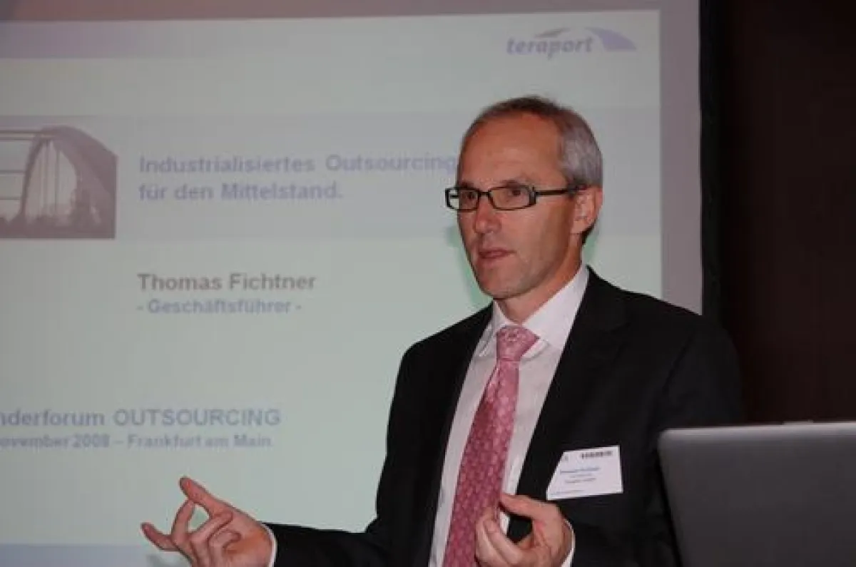 Teraport-Geschäftsführer Thomas Fichtner