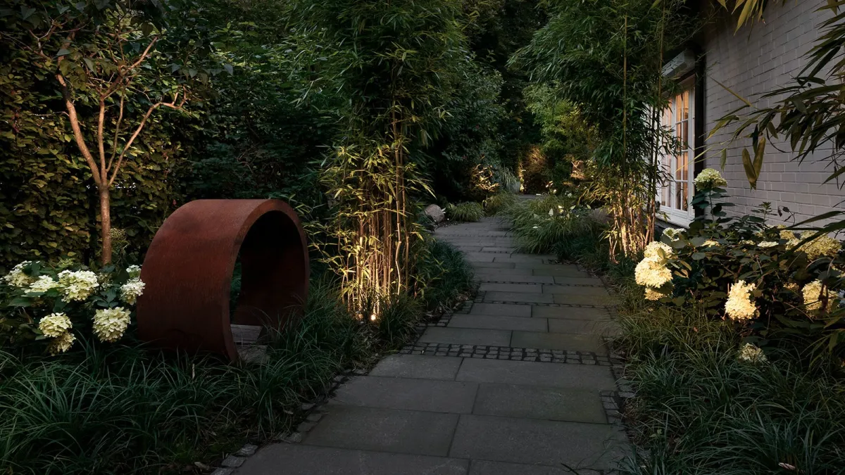 Optimale Beleuchtung im Garten (© Prediger Lichtberater)