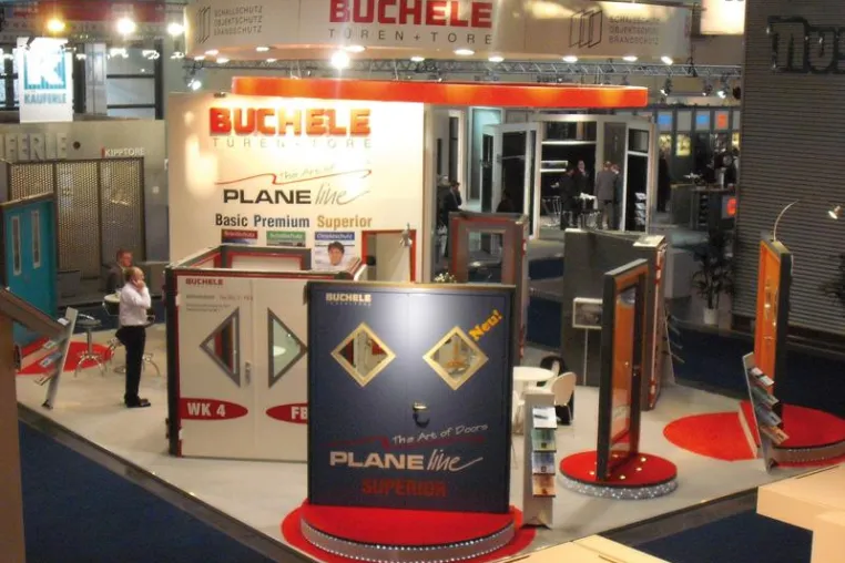 Bild: Buchele stellt Neuentwicklung auf der BAU 2009 in München aus