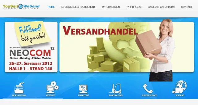 Bild: NEOCOM 2012: YouSellWeSend™ zeigt praxisorientierte Lösungen für erfolgreichen Online Handel