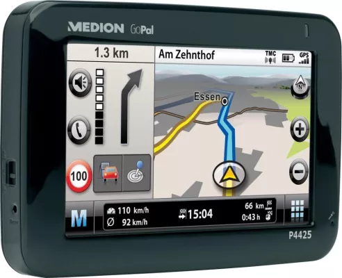 Bild: Weltneuheit - Der MEDION® GoPal® P4425 mit Sprachsteuerung und Fingerprint-Sensor