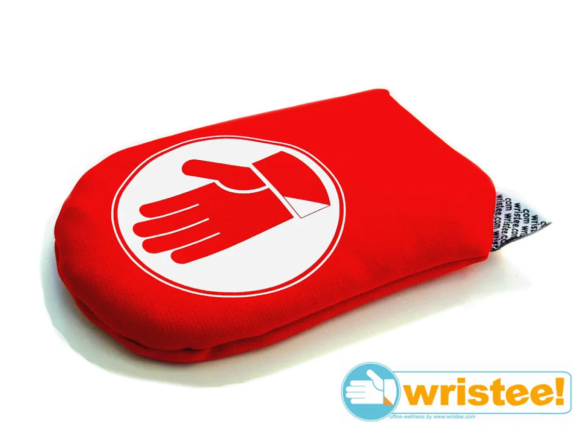 Handgelenkauflage wristee in der Sonderedition 