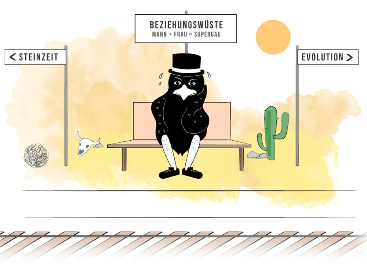 Der Zug in Richtung Evolution im Zusammenleben der Geschlechter verzögert sich um wenige Jahrzehnte!