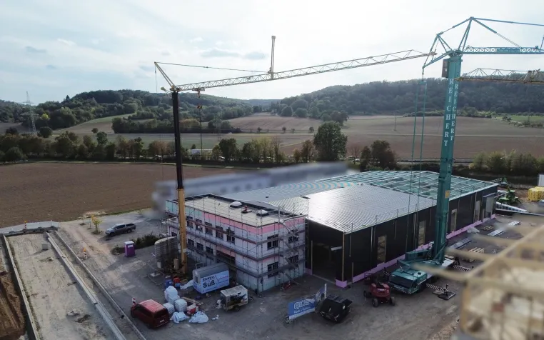 Bild: Miki Pulley Europe AG startet Bau des neuen Firmengebäudes in Großwallstadt