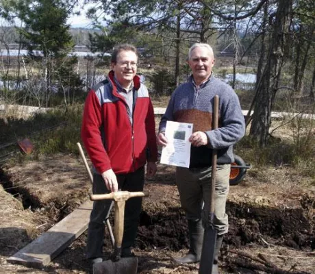 Bild: Hermann Tutschka und die Geschichte des Moores