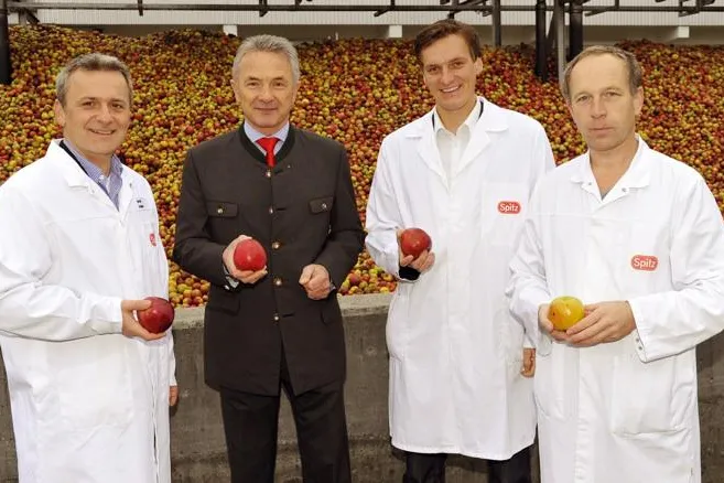 Die Apfelsaison bei Spitz hat begonnen – Spitz ist Vorreiter bei Regionalität Bild: Die Apfelsaison bei Spitz hat begonnen – Spitz ist Vorreiter bei Regionalität