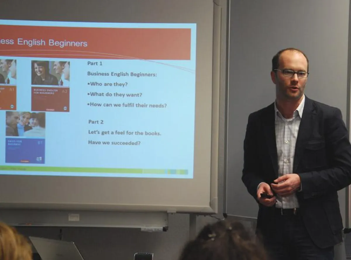 Mike Hogan, LTC-Sprachtrainer und Lehrwerk-Autor bei Cornelsen