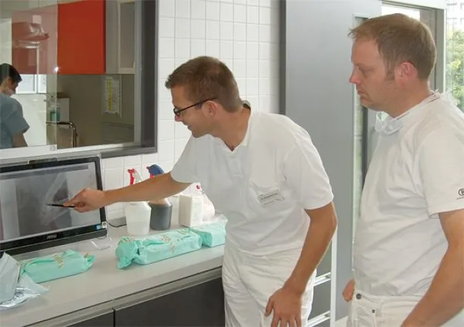 Optimierte Arbeitsabläufe in der Kleintierklinik Bild: Optimierte Arbeitsabläufe in der Kleintierklinik