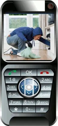 Bild: Videoüberwachung mit Webcam als Alarmanlage für zu Hause