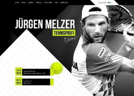 Bild: Neuer Spitzenauftritt für den Tennisprofi Jürgen Melzer