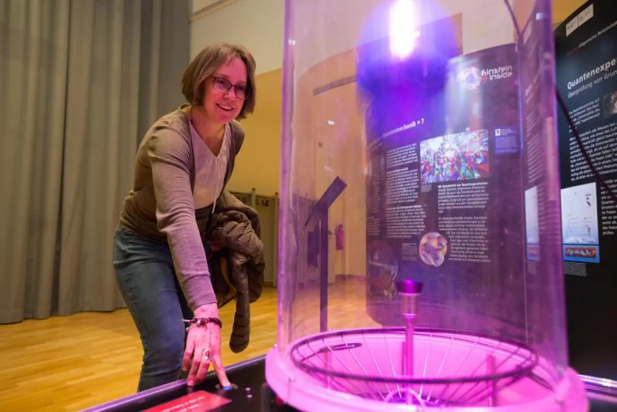 Interaktives Exponat 