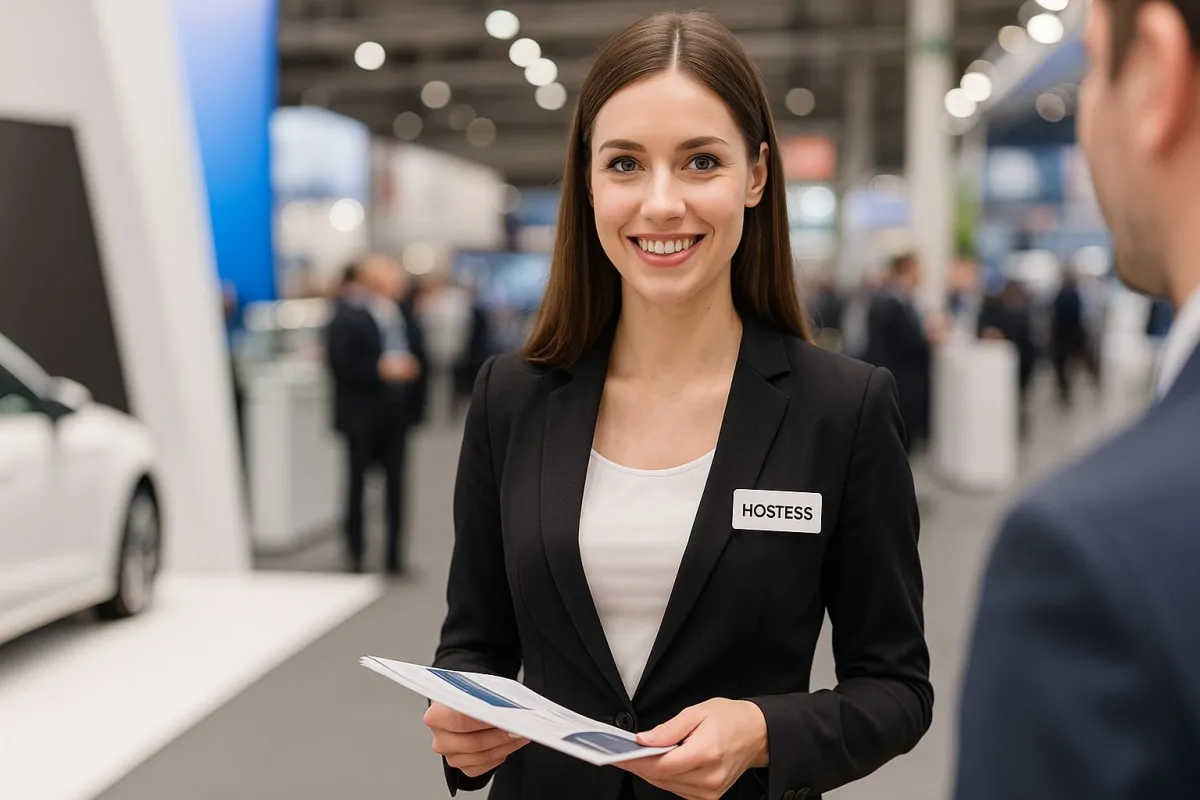 Messe Job, Stutendenjob für Hostessen