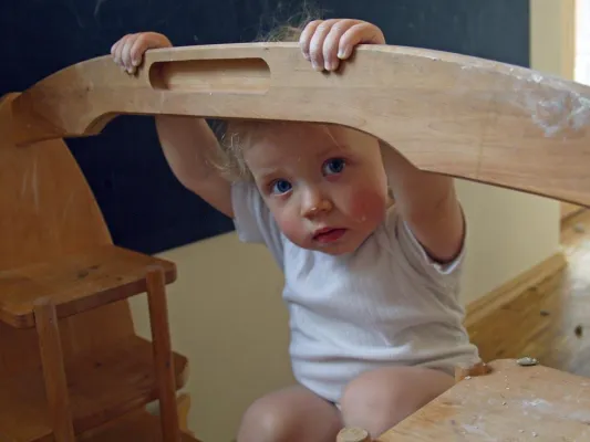 WABE e.V. eröffnet am 1. August 2009 eine Kinderkrippe in der Kindertagesstätte Lauenburg/Elbe Bild: WABE e.V. eröffnet am 1. August 2009 eine Kinderkrippe in der Kindertagesstätte Lauenburg/Elbe