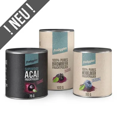 Kaum war es da, war es weg - Natürliches Fruchtpulver – Set ist wieder erhältlich Bild: Kaum war es da, war es weg - Natürliches Fruchtpulver – Set ist wieder erhältlich