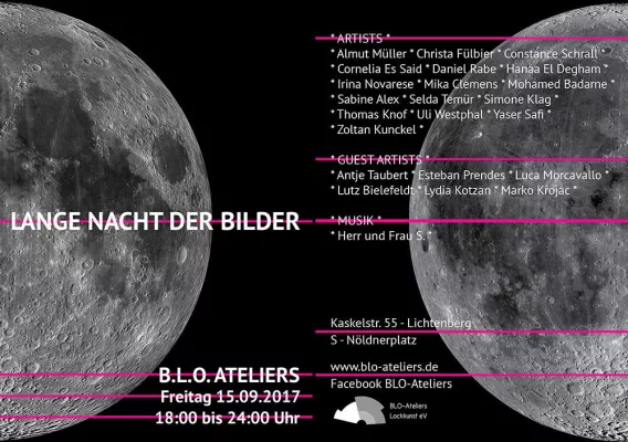Bild: Internationales & interdisziplinäres Programm zur Langen Nacht der Bilder 2017 in den B.L.O.-Ateliers