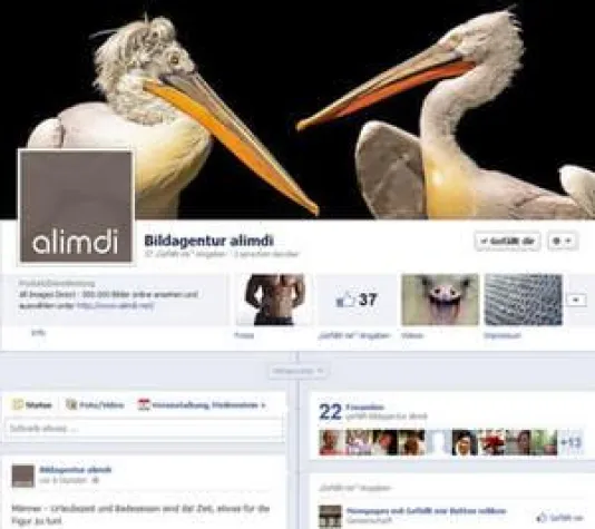 Bild: Bildagentur alimdi baut Facebook-Präsenz aus