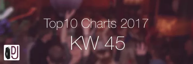 Bild: Aktuelle Top Ten-Charts KW 45/2017