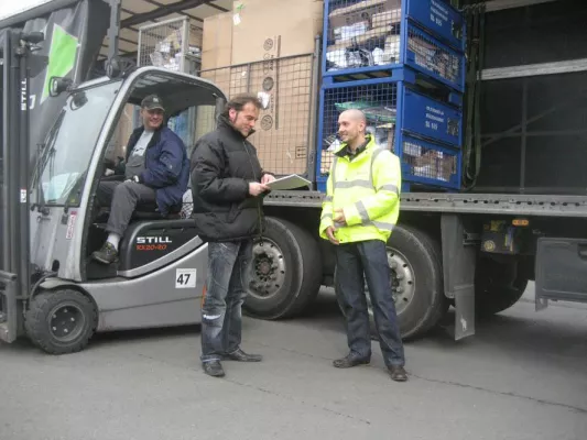 Rieck entsorgt Zentralläger von Automobilherstellern Bild: Rieck entsorgt Zentralläger von Automobilherstellern