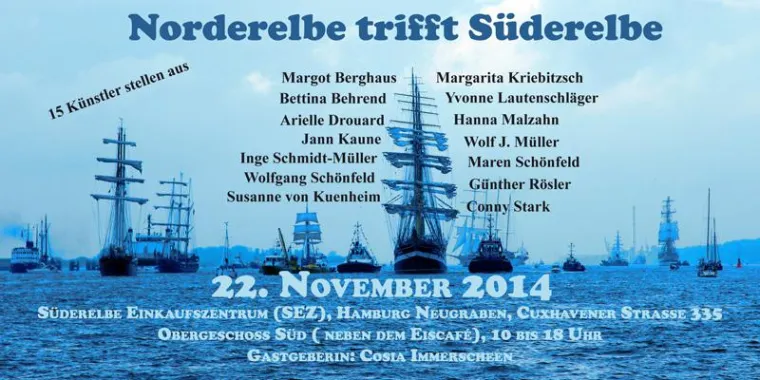 Bild: Norderelbe trifft Süderelbe