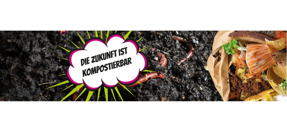 Kompostierbares Einweggeschirr