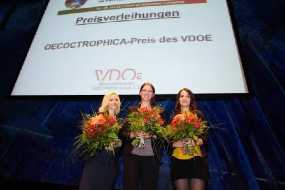 v.l.n.r.: S. Weiß, Dr. U. Trautvetter, E.-M. Endres; Foto: Kai Wudtke