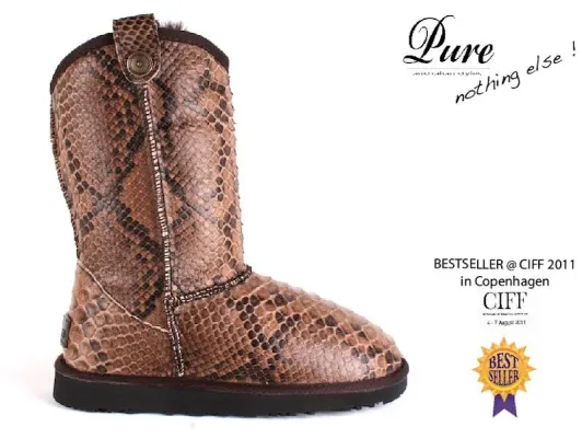 Bild: Das Label Pure Australian präsentiert die neuen Styles auf der GDS in Düsseldorf.