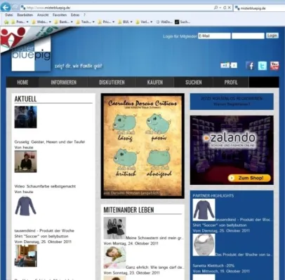 Bild: Portal für Familien: Aus enkelnavi.de wird misterbluepig.de