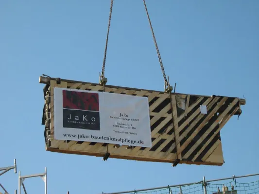 Bild: Der Weg zum historischen Wohntraum