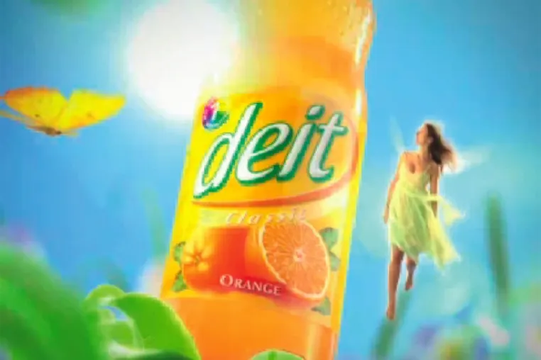 Bild: SELLERY hebt mit Light-Limonade deit im TV ab