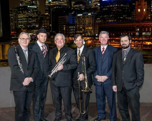 Bild: Aus Australien angereist: Jazzband 'The Syncopators'