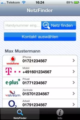 Bild: Handy-Flatrate mit iPhone App "NetzFinder" optimal ausnutzen