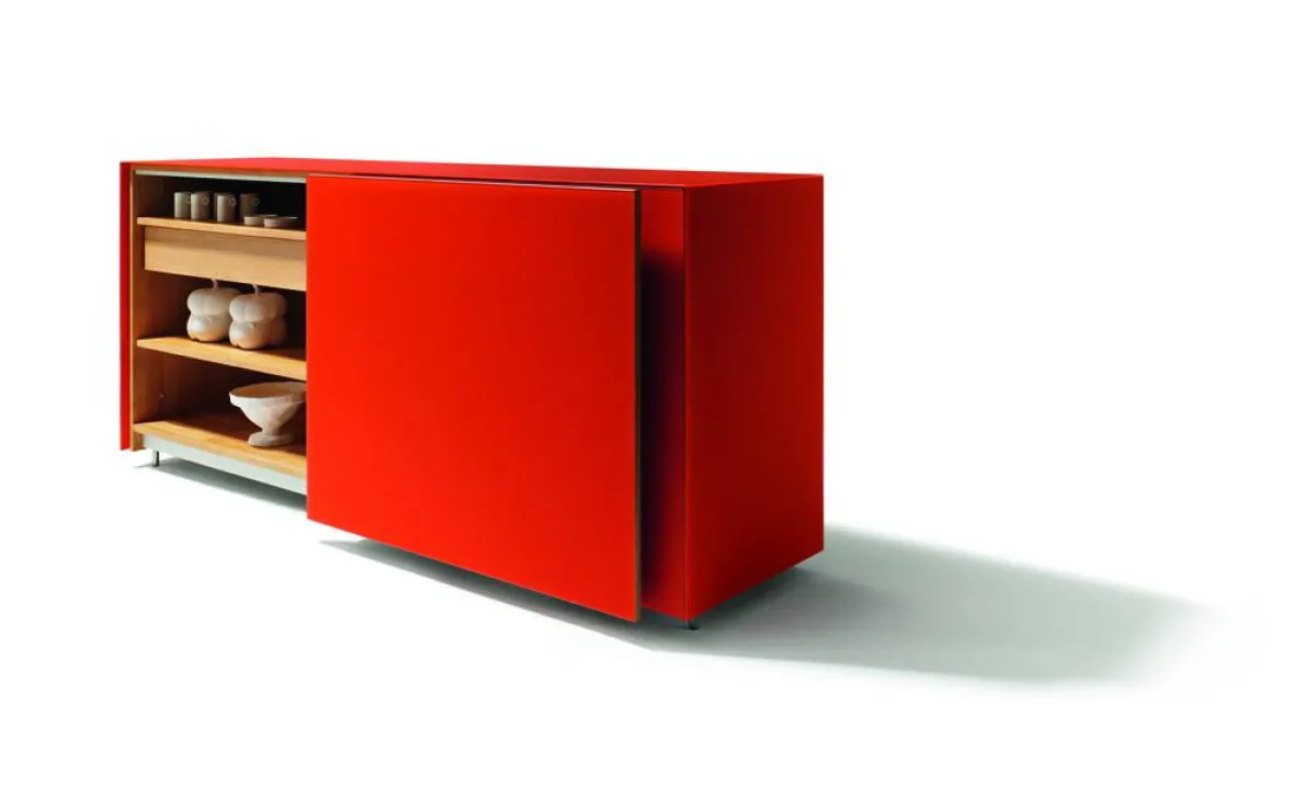 cubus pure Anrichte_rot, Foto: TEAM 7