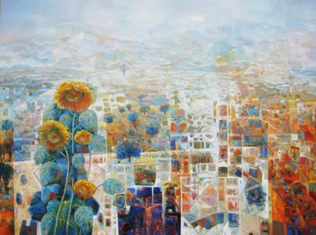 Bild: Joseph Bakir - Buhar / Frühling - Ausstellung im 1460