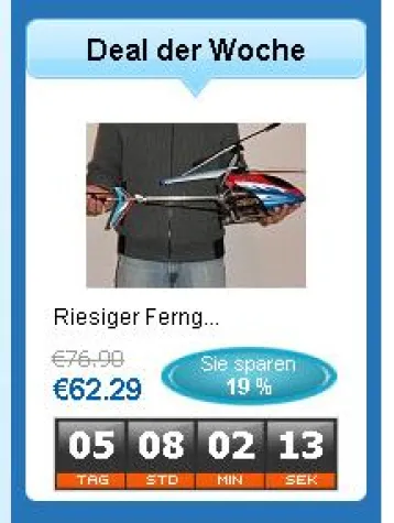 Bild: Brigamo GmbH geht mit „Live-Shopping“ Deal der Woche für RC Modelle und Spielzeug an den Start