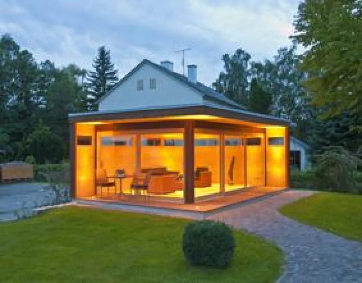 Modernes Gartenhaus 