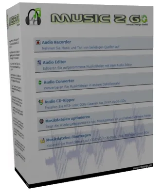 Music 2 Go: Die totale Komplett-PC-Lösung für alle Musikfreunde Bild: Music 2 Go: Die totale Komplett-PC-Lösung für alle Musikfreunde