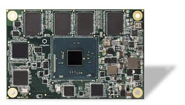 Bild: congatec integriert die neuen 14 nm Intel Pentium und Celeron Prozessoren auf COM Express Mini