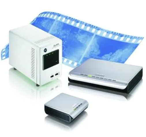 Bild: Mit dem DMA-1000 macht ZyXEL den Heim-PC zum TV-Star