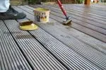 Bild: Sonnenschutz für die Lärchenholz-Terrasse
