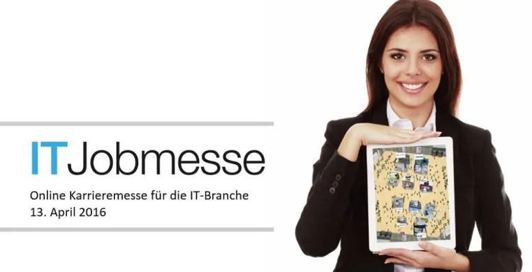 Bild: Virtuelle IT-Jobmesse 2016 – Erfolgreich online Karriere machen