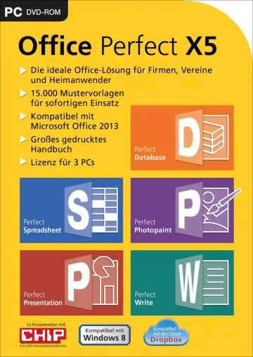 Bild: Office Perfect X5: Office-Alternative für Firmen und Zuhause