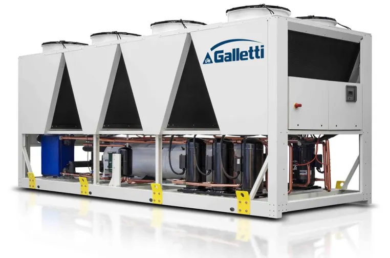 Bild: Neue leistungsstarke Galletti-Kaltwassersätze und Wärmepumpen bei Kaut