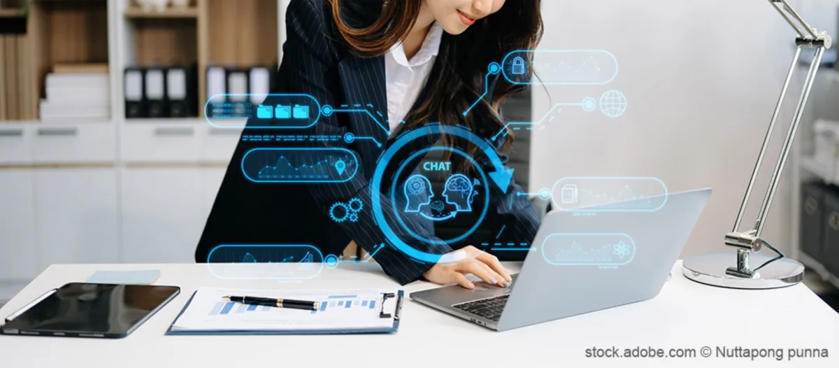 HR-Chatbots als gefragte Assistenten in der Personalabteilung   (© 2024 Nuttapong punna / Adobe Stock)