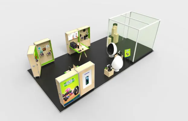 Bild: Mobile Digital-Lifestyle-Lounge tourt durch Hamburg