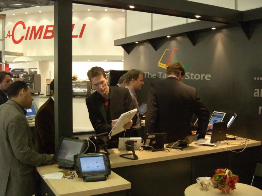 Tablet PC auf der ANUGA