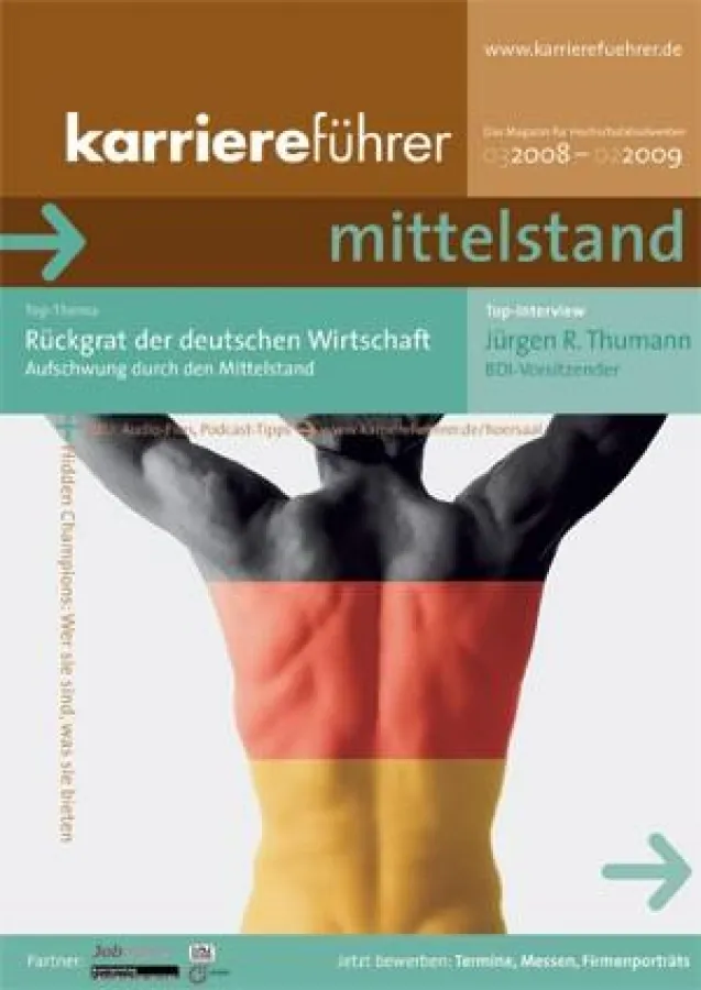 Das Cover zum karriereführer mittelstand