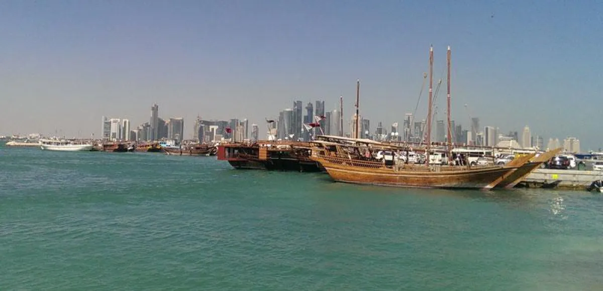 Blick auf die Skyline von Doha (Foto: OLYMP, frei zur Veröffentlichung bei Namensnennung)