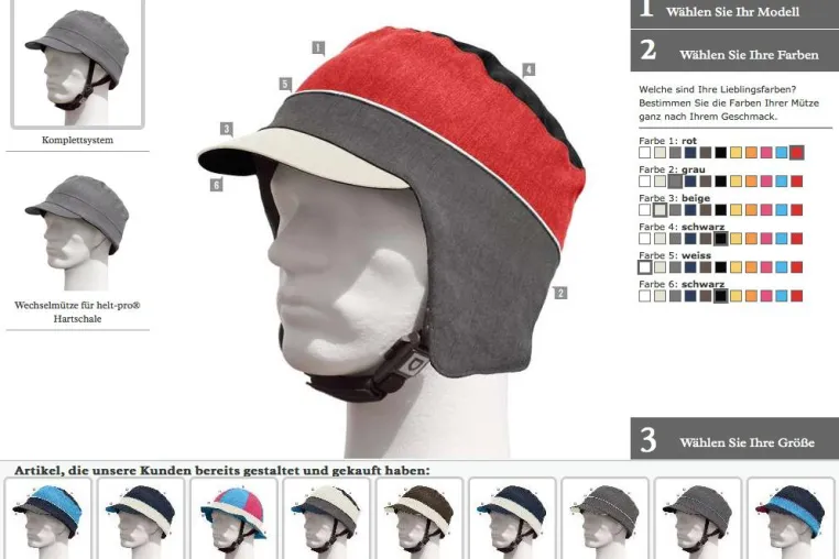 Jetzt noch individueller: Kopfschutz für Alltag und Freizeit von helt-pro® zum Selbstgestalten Bild: Jetzt noch individueller: Kopfschutz für Alltag und Freizeit von helt-pro® zum Selbstgestalten