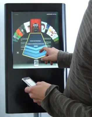 Bild: Mobile Content zeitgemäß per Bluetooth-Terminal verteilen