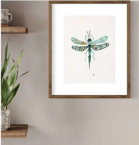 „BELLE LE LIBÉLL“: Anna Karina Eggert präsentiert dekorative Originale und limitierte Kunstdrucke per Click Bild: „BELLE LE LIBÉLL“: Anna Karina Eggert präsentiert dekorative Originale und limitierte Kunstdrucke per Click